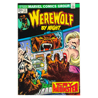 Werewolf by Night #12 – FN+ – Mark Jewelers Edition – 1973 (Marvel)