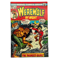 Werewolf by Night (1972 1st Series) #4 – VG/FN – Classic Bronze Age Marvel Horror (1973 Marvel Comics)
