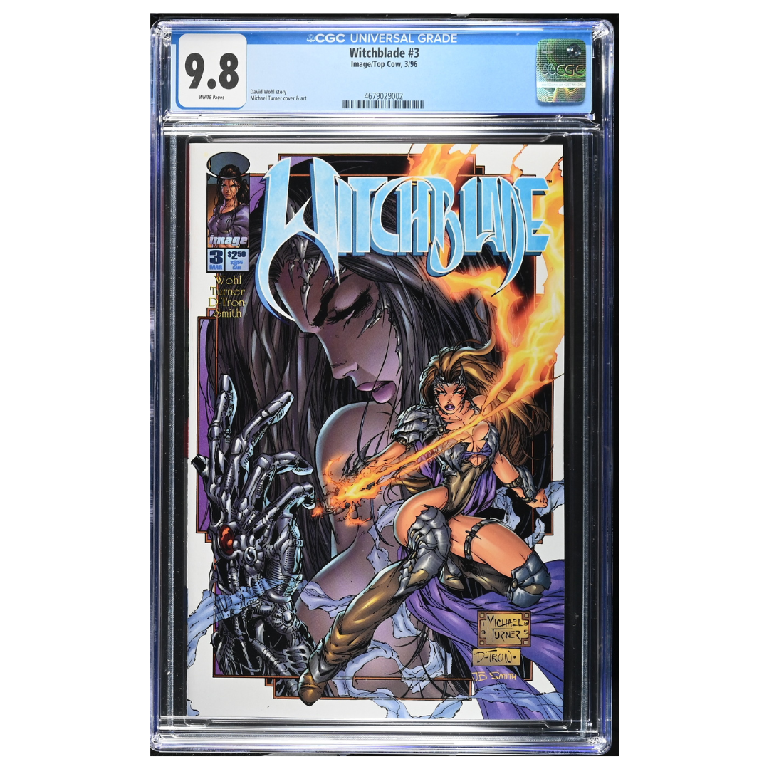 Witchblade (1995) #3 – CGC 9.8 – 1996 (Image/Top Cow)