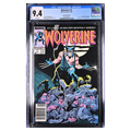 Wolverine #1 – 1st Appearance of “Patch” / Newsstand Edition – CGC 9.4 – 1988 (Marvel Comics)