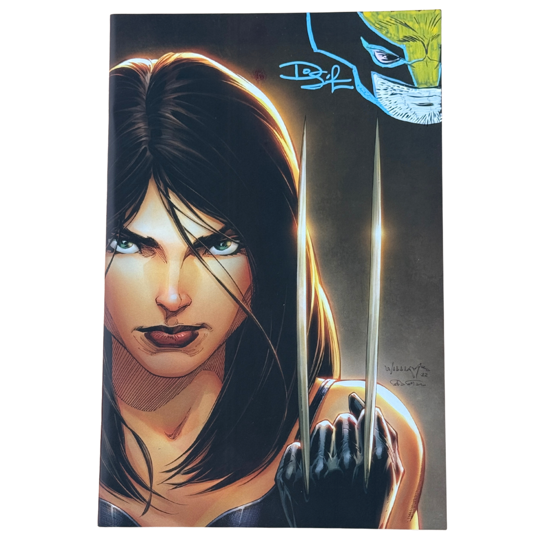 Wolverine #25 – Scott Williams Virgin Variant / Dietrich Smith Remarque & Signed w/ COA – NM – 2022 (Marvel Comics)