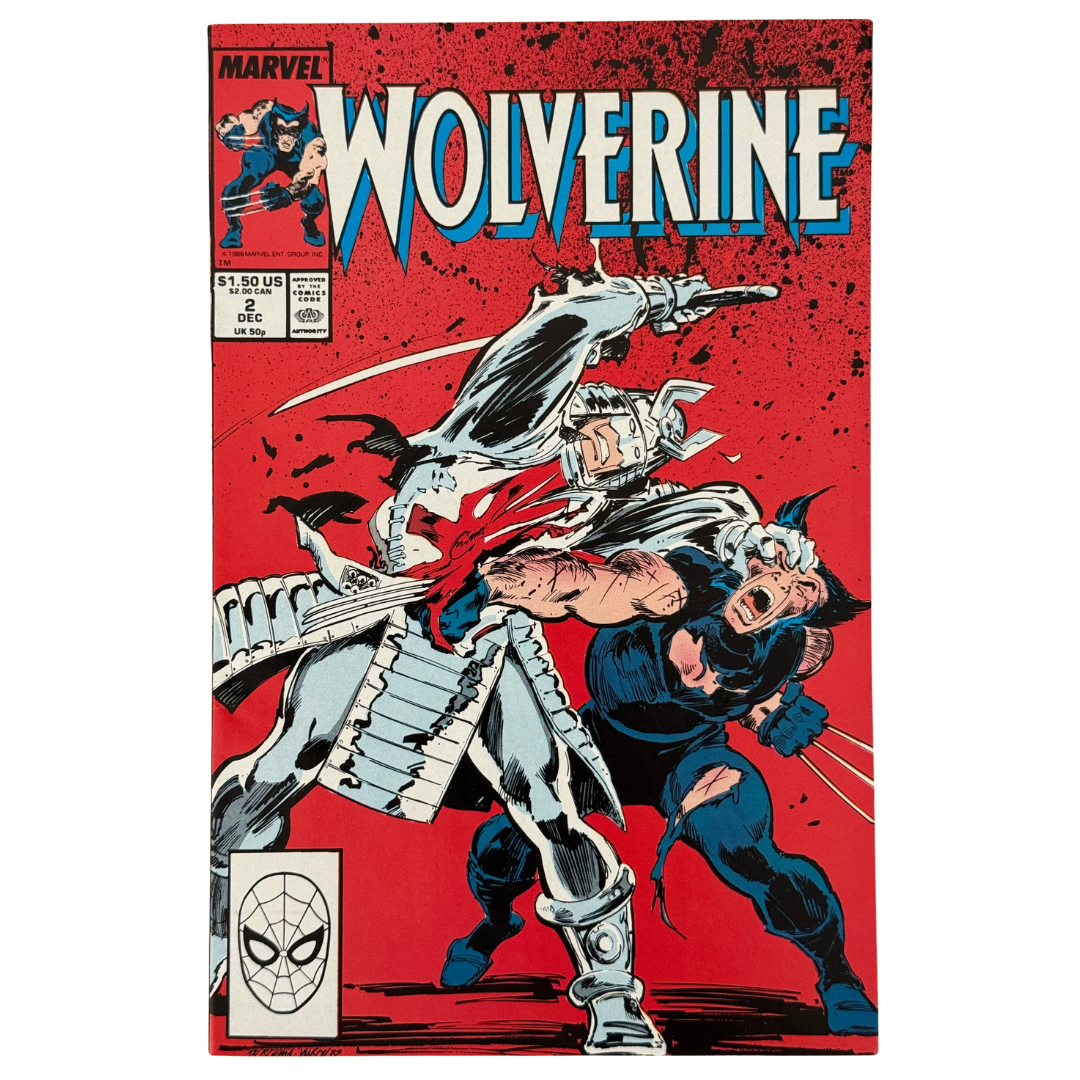 Wolverine #2 – NM – Direct Edition – 1988 (Marvel)