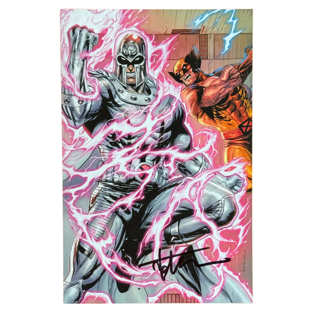 Wolverine #2 – Tyler Kirkham 2024 NYCC Exclusive – Danger Room Homage Color Change Connecting Virgin – Signed w/ COA – NM – 2024 (Marvel)
