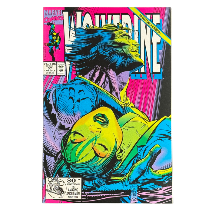 Wolverine #57 – VF/NM – Direct Edition – 1992 (Marvel)