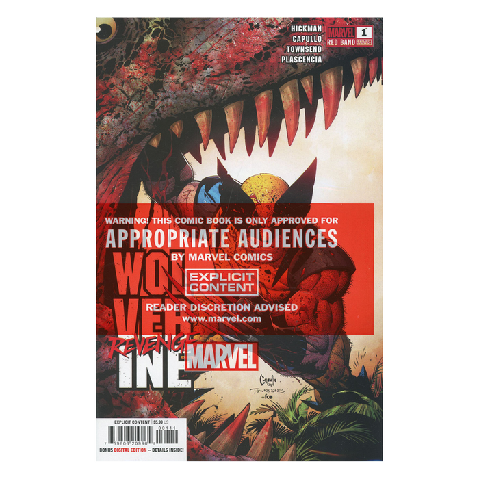 Wolverine Revenge Red Band Edition #1 Cover A Regular Greg Capullo Cover With Polybag