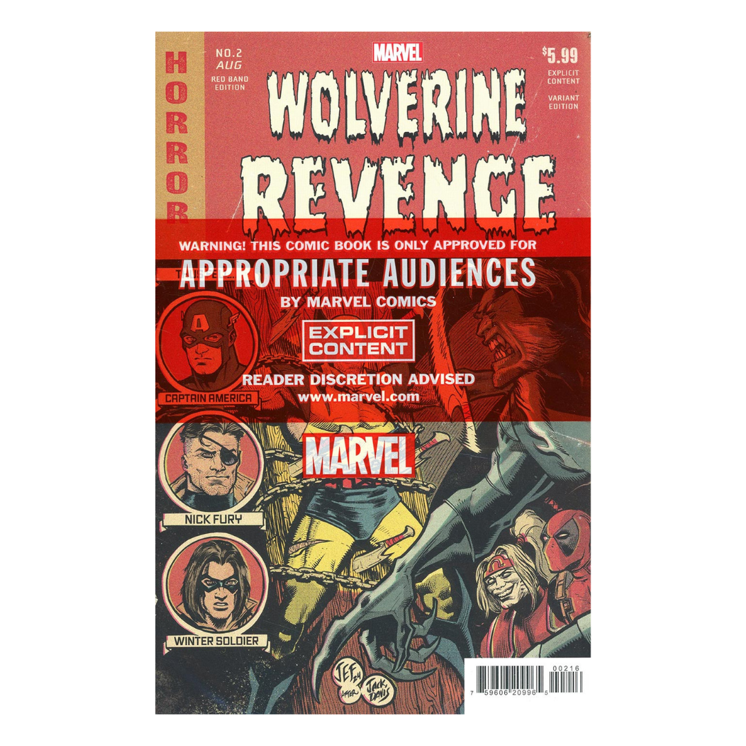 Wolverine Revenge Red Band Edition #2
Cover B Incentive Juan Ferreyra Homage Variant Cover With Polybag