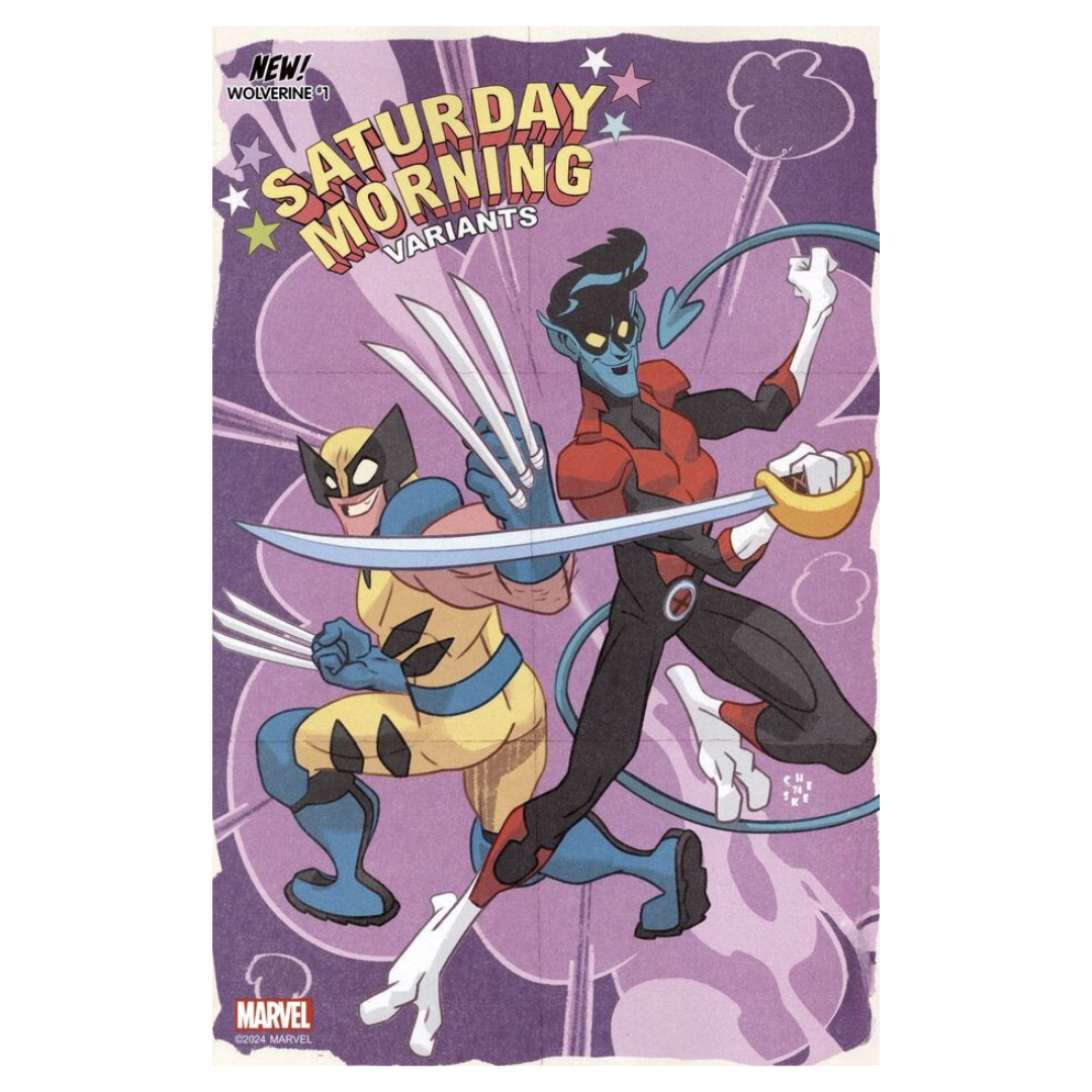 Wolverine Vol. 8 #1 – Variant Sean Galloway Saturday Morning (2024 Marvel Comics)