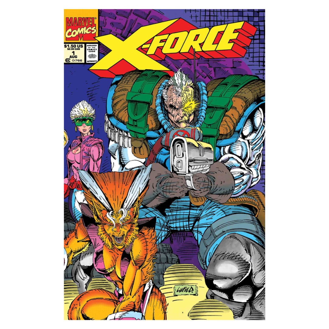 X-Force #1 (1st Series) – NM – 1991 (Marvel, Direct Edition)
