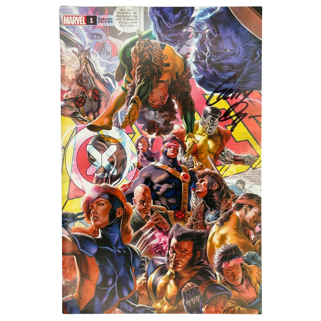 X-Men #1 (2021 Marvel) – Unknown Comics Exclusive Felipe Massafera Variant – Signed by Gerry Duggan w/ COA – Brand New NM