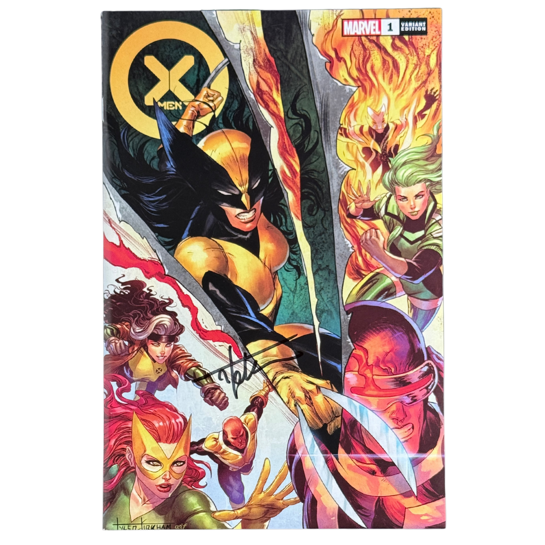 X-Men #1 – ILLUMINATI.G – Signed by Tyler Kirkham w/ COA – NM – 2021 (Marvel)
