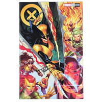 X-Men #1 – ILLUMINATI.G – Signed by Tyler Kirkham w/ COA – NM – 2021 (Marvel)