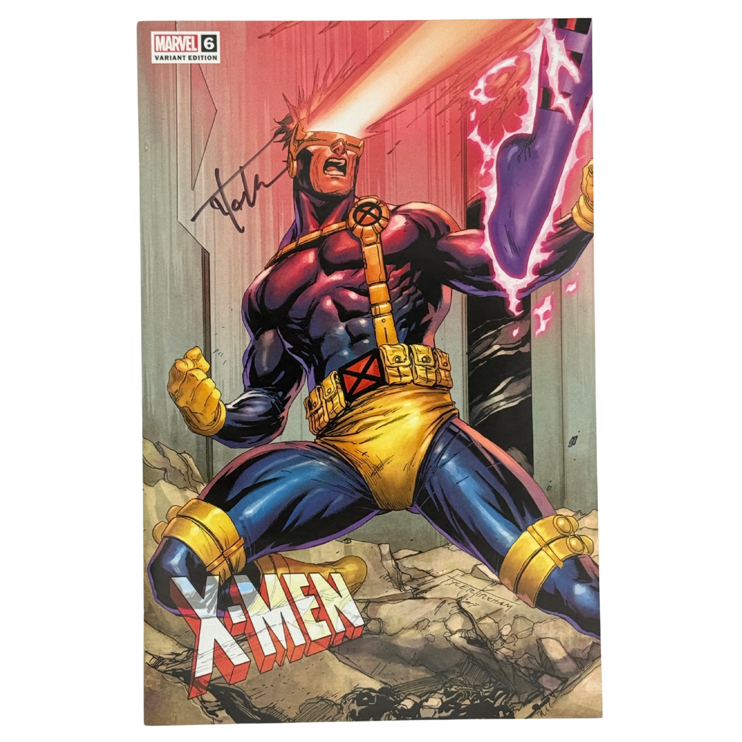 X-Men #6 – Tyler Kirkham Illuminati Variant – Signed with COA – NM (2024, Marvel Comics)
